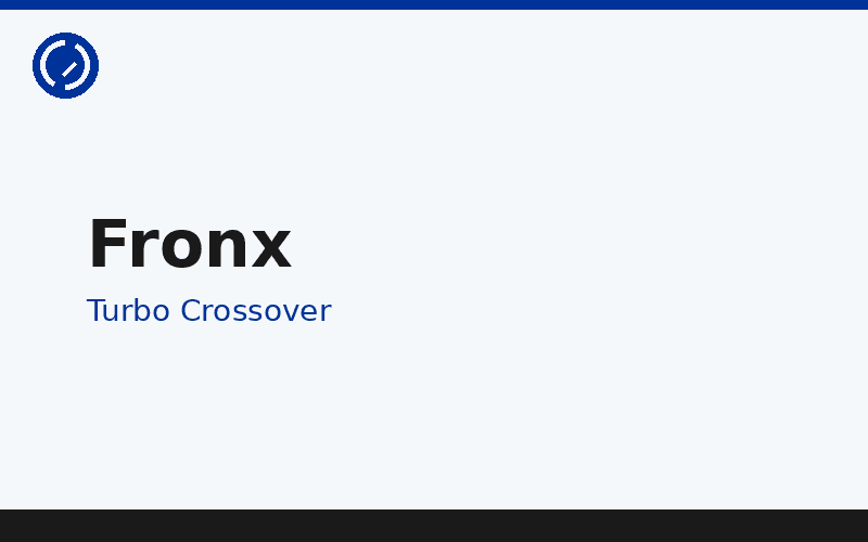 Suzuki Fronx — SUV crossover kompak untuk harian