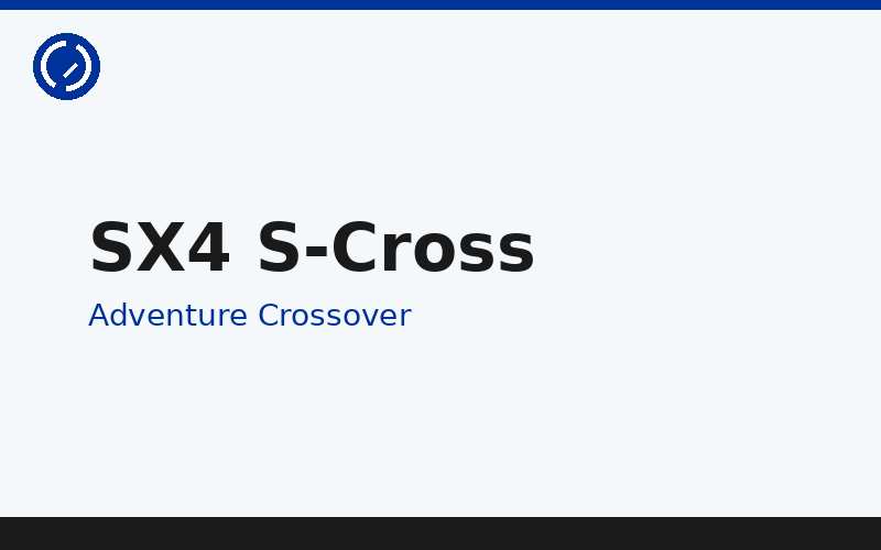 Suzuki New SX4 S-Cross
